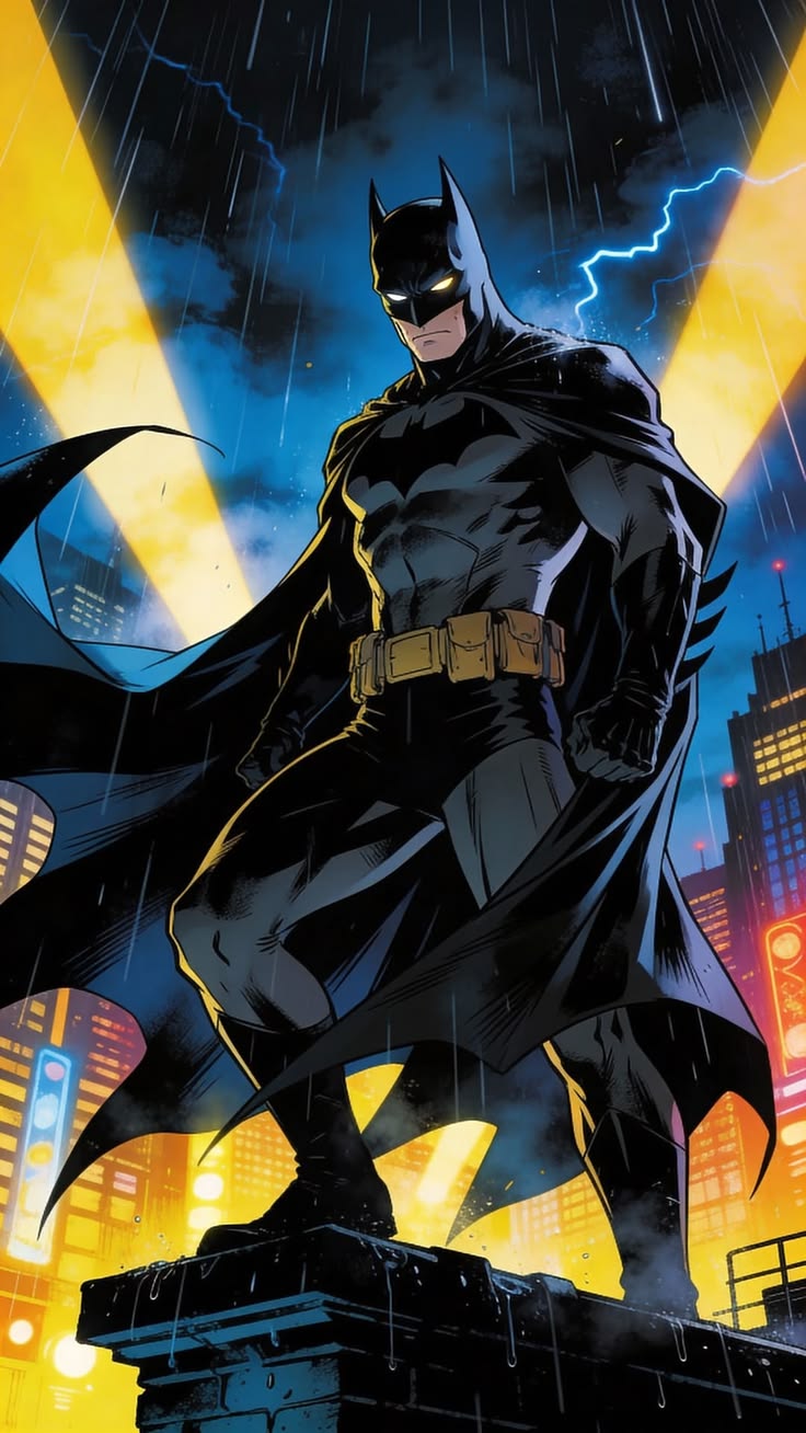 Portrait of Batman