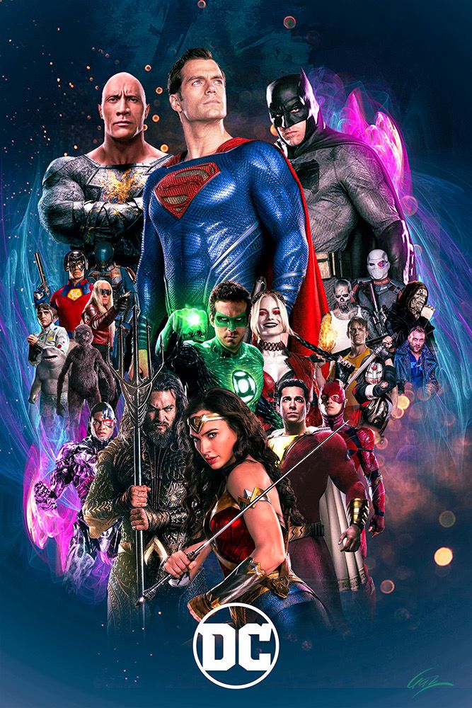 DC Universe comics cover art
