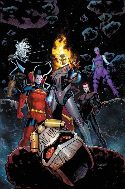 Neon Guardians original cover art