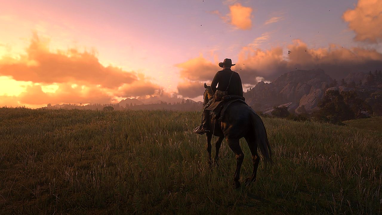 Key art for Red Dead Redemption 2